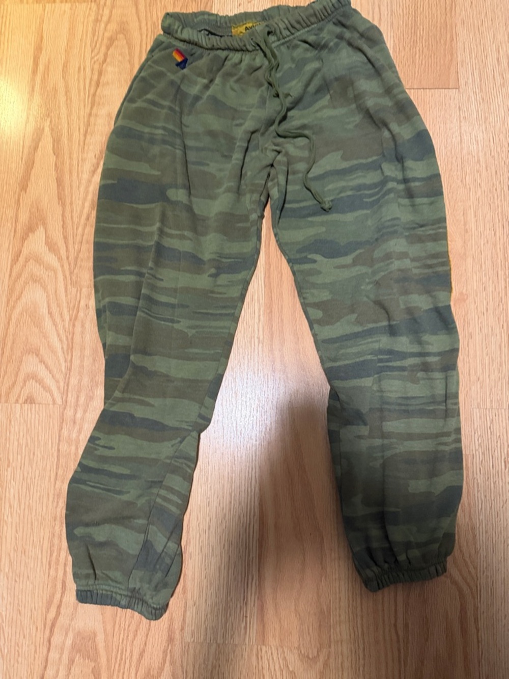 Aviator Nation Olive Camo Sweatpants